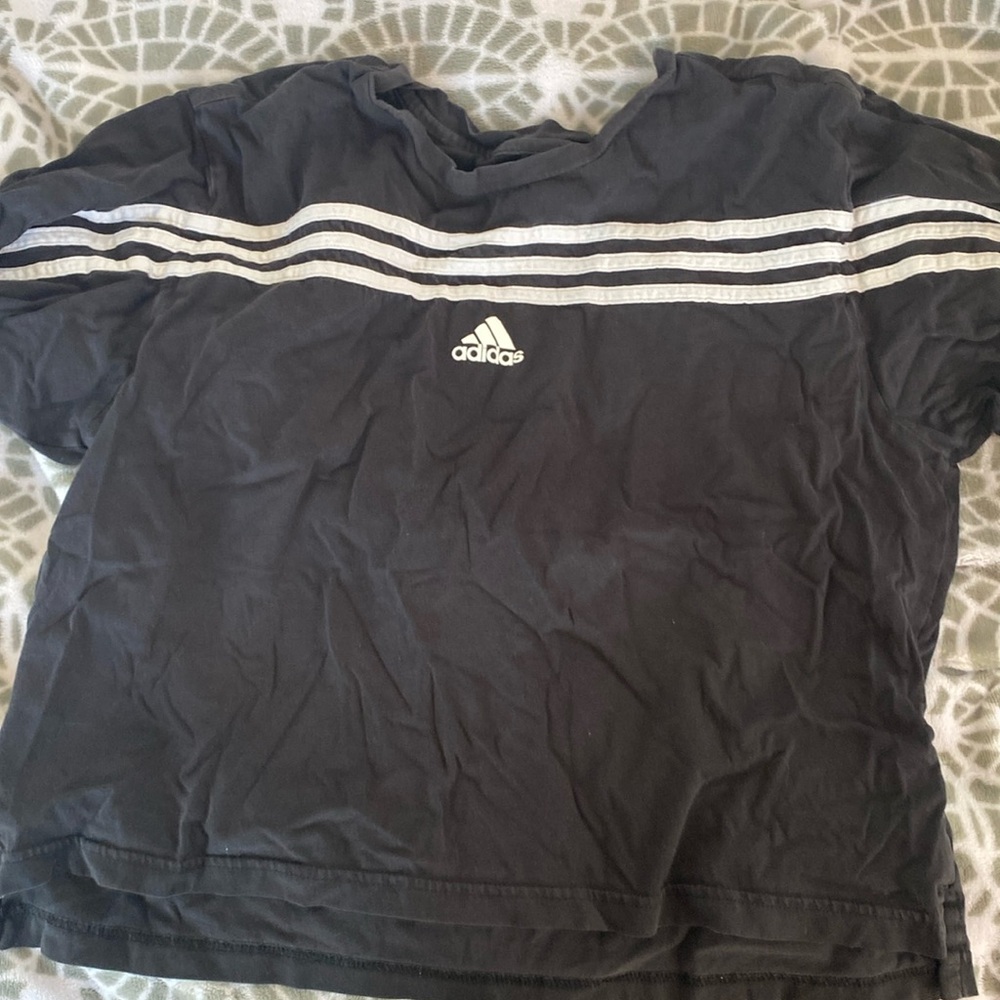 Black adidas shirt